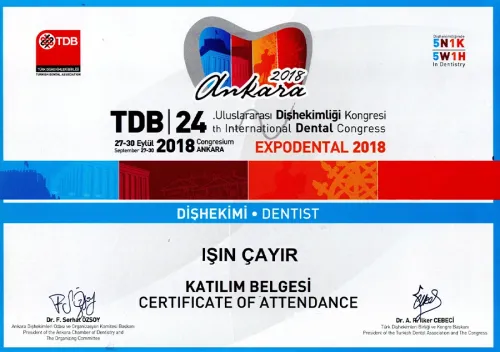 Dr. Işın Çayır - Certificate 7