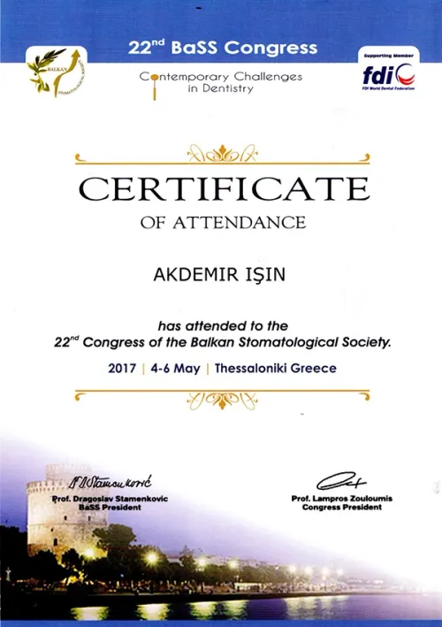 Dr. Işın Çayır - Certificate 9